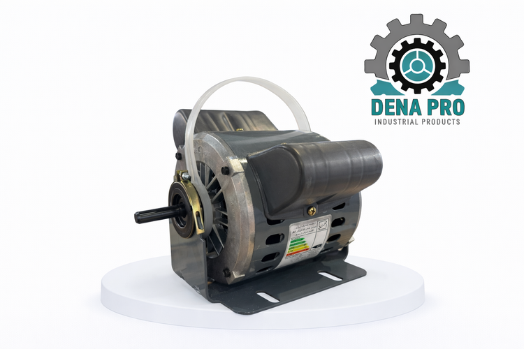 موتور کولر 1/2 اسب 2 خازن موتوژن جلو بلبرینگی با قطع کن